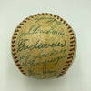 1953 Chicago White Sox Team Signed Autographed Baseball With Nellie Fox