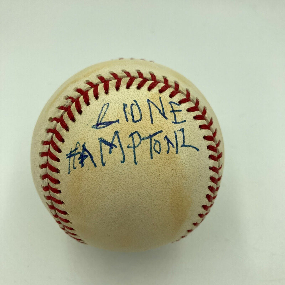 Lionel Hampton Jazz Legend Signed Autographed American League Baseball