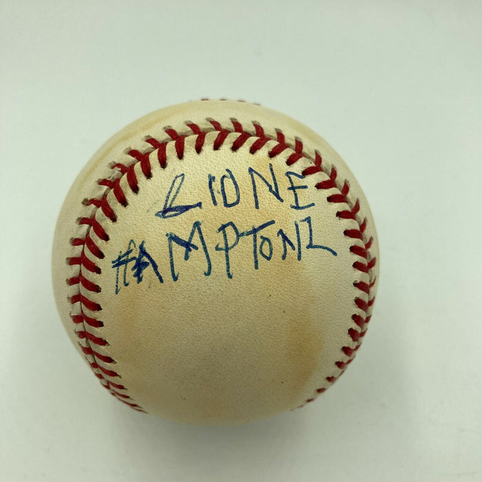 Lionel Hampton Jazz Legend Signed Autographed American League Baseball