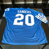 Barry Sanders Signed Authentic Reebok Detroit Lions Game Model Jersey JSA COA