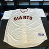 Willie Mays Signed Authentic San Francisco Giants Jersey With JSA COA