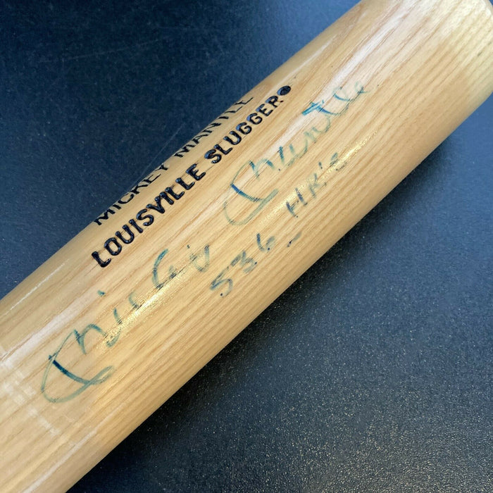 Rare Mickey Mantle 536 Home Runs Signed Inscribed Game Model Baseball Bat JSA