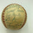 1959 Cleveland Indians Team Signed American League Baseball Joe Gordon JSA COA