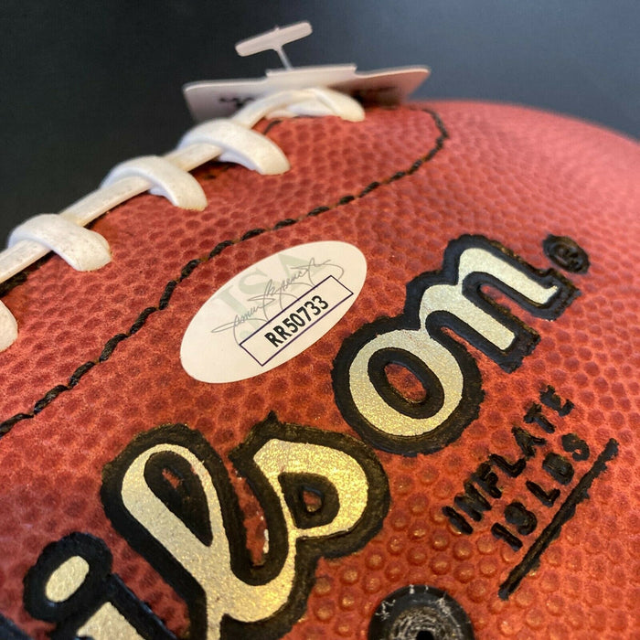 Joe Namath Signed Autographed Official Wilson NFL Football With JSA COA