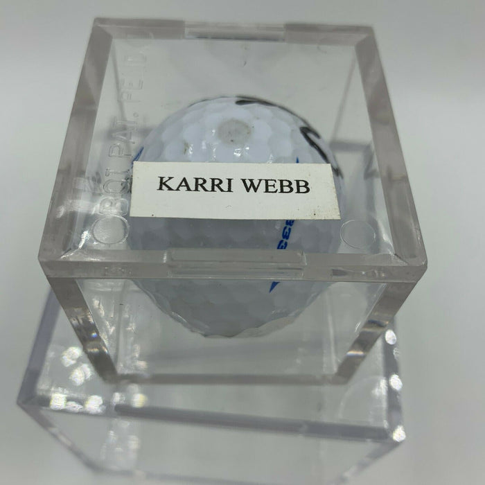 Karrie Webb Signed Autographed Golf Ball PGA With JSA COA