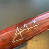 Rare Justin Morneau Signed 2015 Casino Night Game Model Baseball Bat JSA COA