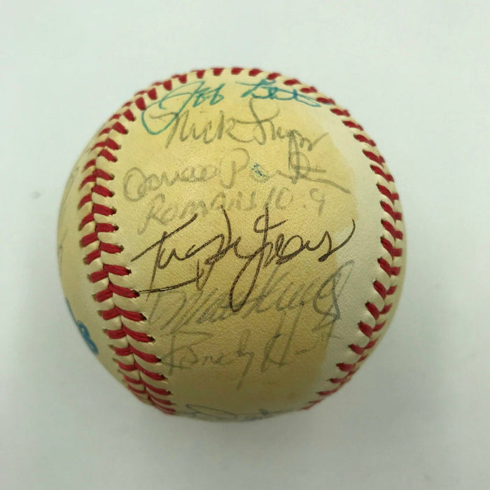 1985 St. Louis Cardinals Team Signed Official World Series Baseball