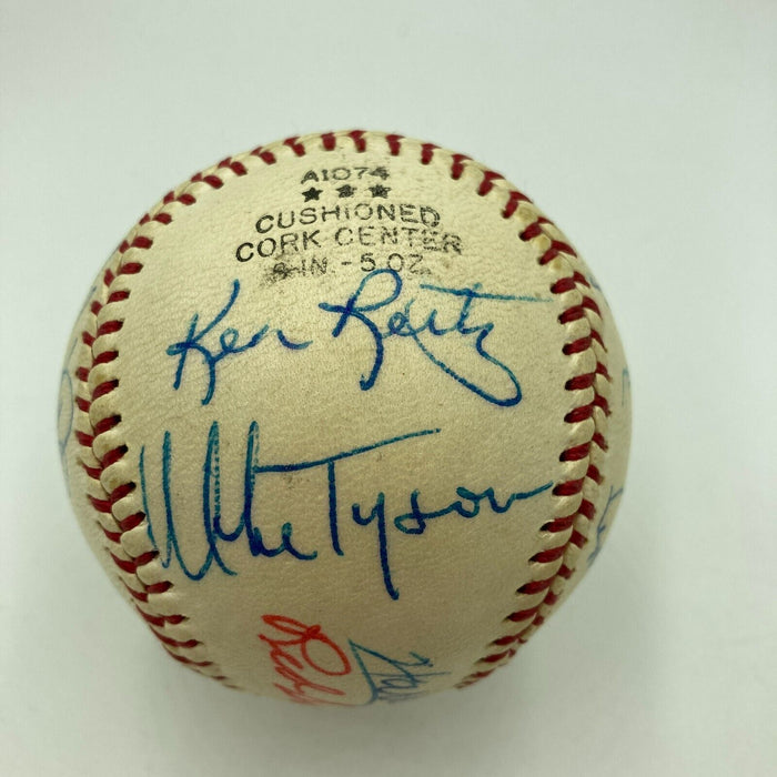 Beautiful 1973 St. Louis Cardinals Team Signed Baseball Beckett COA