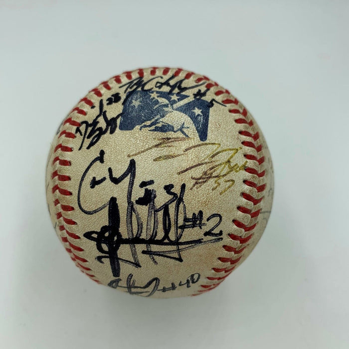 Jose Altuve JD Martinez Pre Rookie Astros Minor League Team Signed Baseball JSA