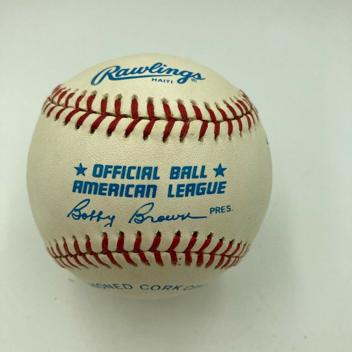 Brooks Robinson Signed Official American League Baseball