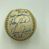 Gold Glove Winners Signed Baseball Johnny Bench Ernie Banks Gary Carter JSA COA