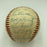 1956 Kansas City Athletics A's Team Signed American League Baseball JSA COA