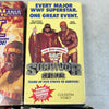 Lot Of (4) 1980's WWF Wrestlemania & WWF Survivor Series Wrestling VHS Movies