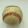 1956 Kansas City Athletics A's Team Signed American League Baseball JSA COA