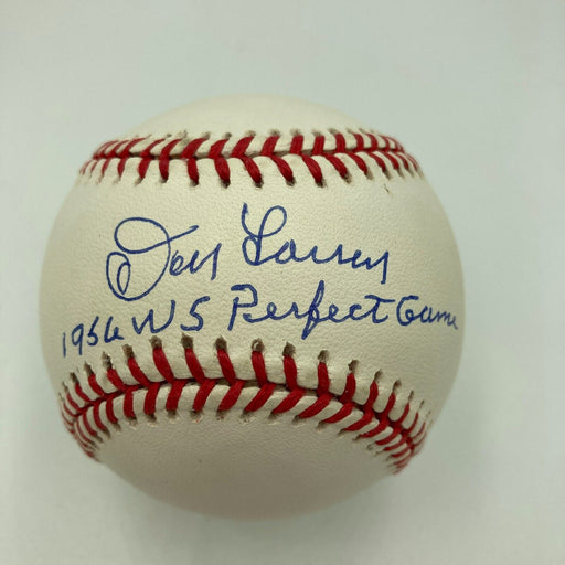 Don Larsen 1956 World Series Perfect Game Signed Official Baseball JSA COA
