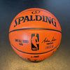 2017-18 New York Knicks Team Signed Spalding NBA Game Basketball Fanatics Holo