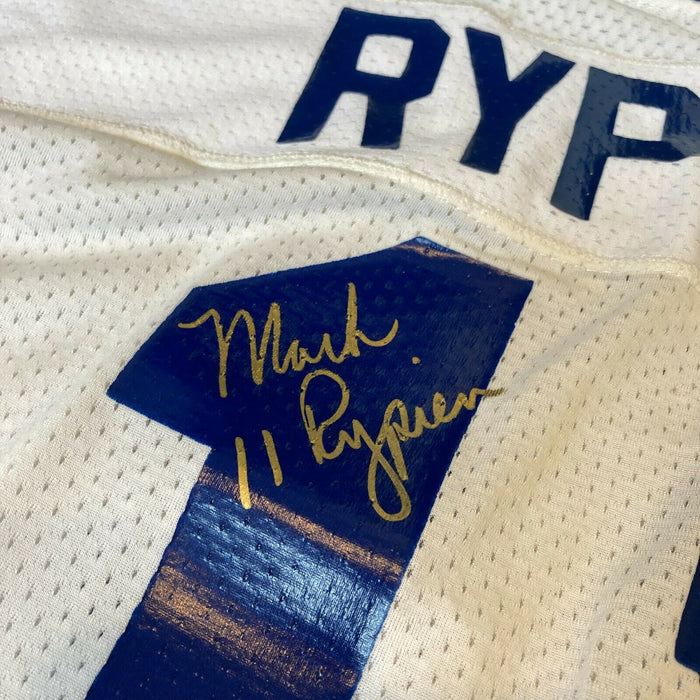 Mark Rypien Signed 1995 Authentic St. Louis Rams Game Model Jersey With JSA COA