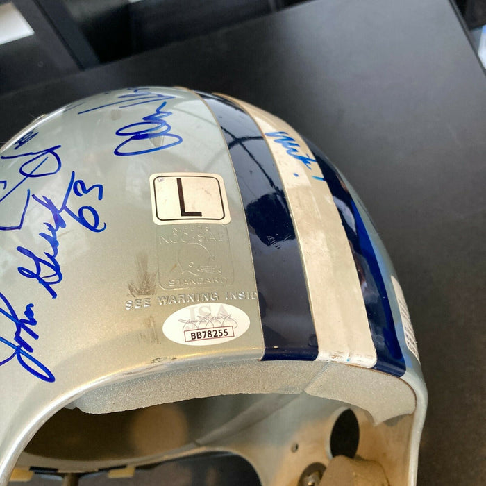 1991 Dallas Cowboys Team Signed Full Size Riddell Helmet With JSA  COA