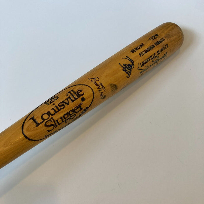 Willie Stargell Pittsburgh Pirates Greats Multi Signed Game Used Baseball Bat