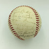 Beautiful 1941 NY Yankees World Series Champs Team Signed AL Baseball JSA COA