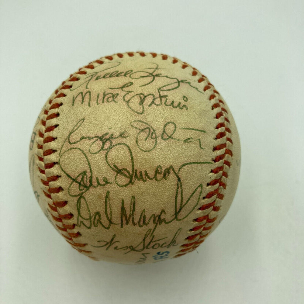 1972 Oakland A's Athletics World Series Champs Team Signed Baseball JSA COA