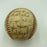 1972 Oakland A's Athletics World Series Champs Team Signed Baseball JSA COA