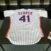 Tom Seaver Signed Authentic Game Issued 1990 New York Mets Jersey Auto JSA COA