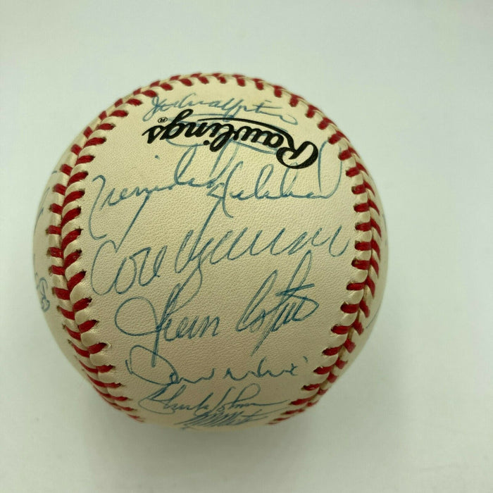 1998 Los Angeles Dodgers Team Signed Official National League Baseball