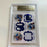 2018 Panini Flawless Andrew Luck T.Y. Hilton Triple Patches 1/5 BGS 9.5 Gem MINT