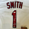 Ozzie Smith "The Wizard" Signed Authentic St. Louis Cardinals Jersey JSA COA