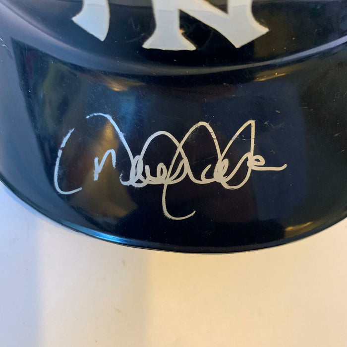 Derek Jeter Signed Authentic 1990's New York Yankees Game Model Helmet Steiner