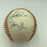 1977 New York Yankees World Series Champs Team Signed AL Baseball JSA COA