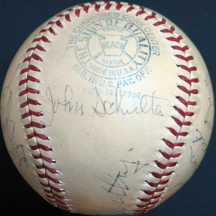 1938 NY Yankees World Series Champs Team Signed Baseball Joe Dimaggio PSA DNA