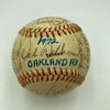 1972 Oakland A's Athletics World Series Champs Team Signed Baseball JSA COA