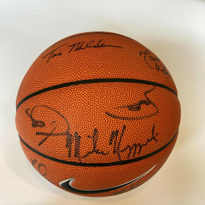 Stephen Curry Kevin Durant 2014 Team USA Olympics Signed Basketball Beckett
