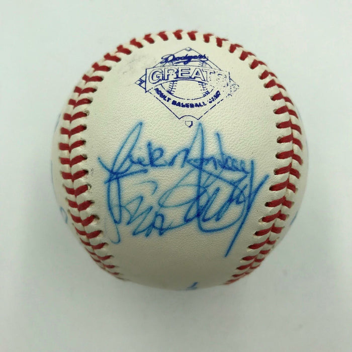 Duke Snider Brooklyn & Los Angeles Dodgers Greats Multi Signed Baseball