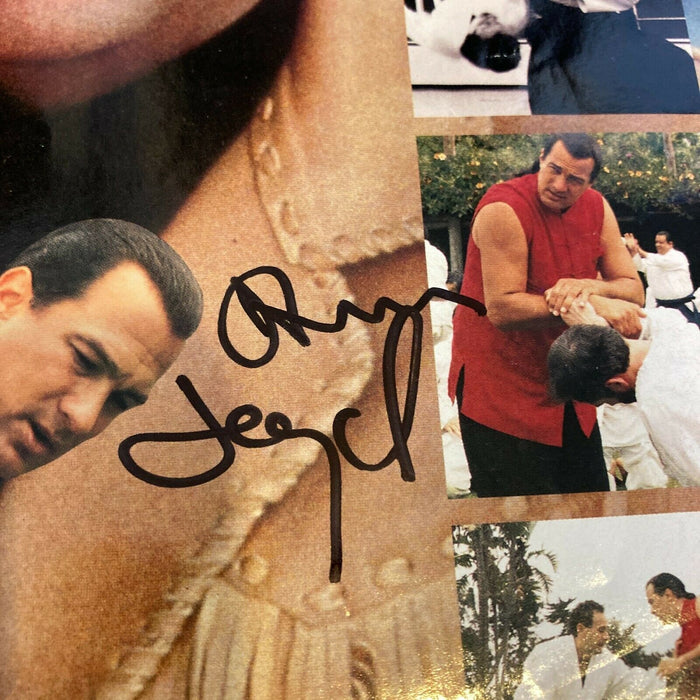Steven Seagal Signed Autographed 1998 Magazine With Handwritten Note JSA COA