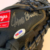 Johnny Bench Signed Rawlings Professional Model Catchers Mitt Glove PSA DNA COA