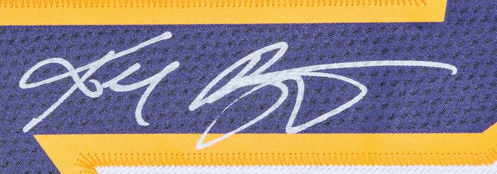 Mamba Kobe Bryant Autographed Lakers Snake Skin Jersey Hand Signed Coa