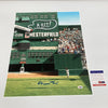 Beautiful Willie Mays Signed "The Catch" 16x20 Photo PSA DNA COA