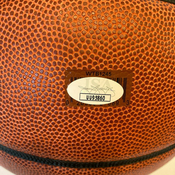 Scottie Pippen "6X NBA Champ" Signed Inscribed Wilson Basketball With JSA COA