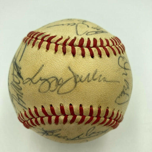 1980 New York Yankees Team Signed Official American League Baseball PSA DNA COA