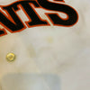 Willie Mays Signed Authentic San Francisco Giants Game Issued Jersey JSA COA