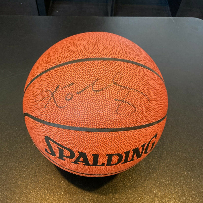 Kobe Bryant Rookie Signed Autographed Spalding NBA Basketball PSA DNA COA