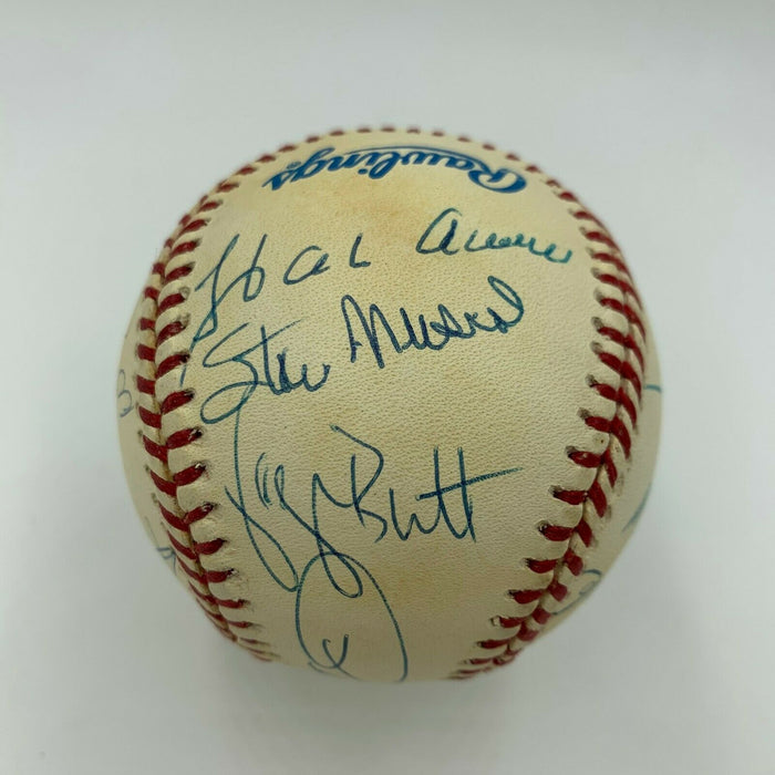 3,000 Hit Club Signed Baseball (12) Willie Mays Hank Aaron Stan Musial JSA COA
