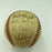 1968 St. Louis Cardinals National League Champs Team Signed Baseball JSA COA