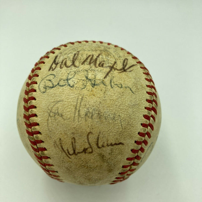 1968 St. Louis Cardinals National League Champs Team Signed Baseball JSA COA