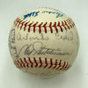 1962 All Star Game Signed Baseball Roberto Clemente Willie Mays Hank Aaron JSA