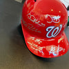 2019 Washington Nationals World Series Champs Team Signed Helmet Fanatics & MLB