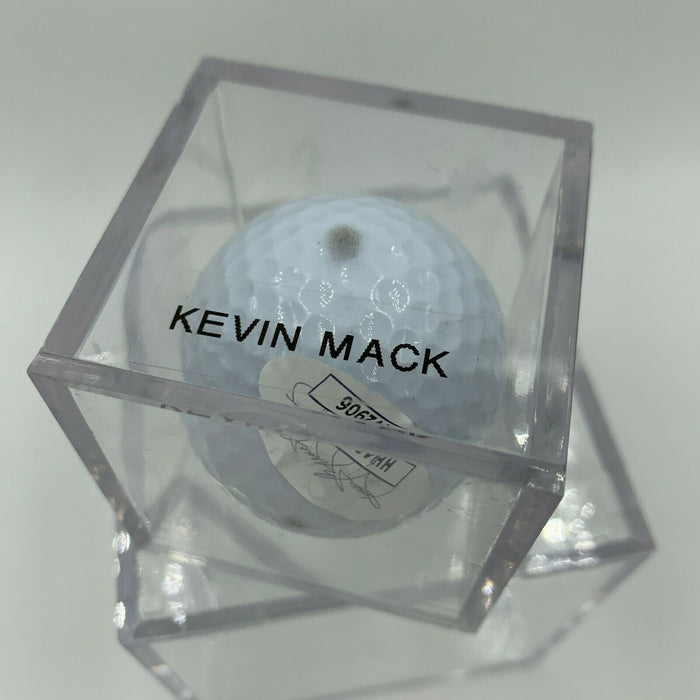 Kevin Mack NFL Signed Autographed Golf Ball PGA With JSA COA